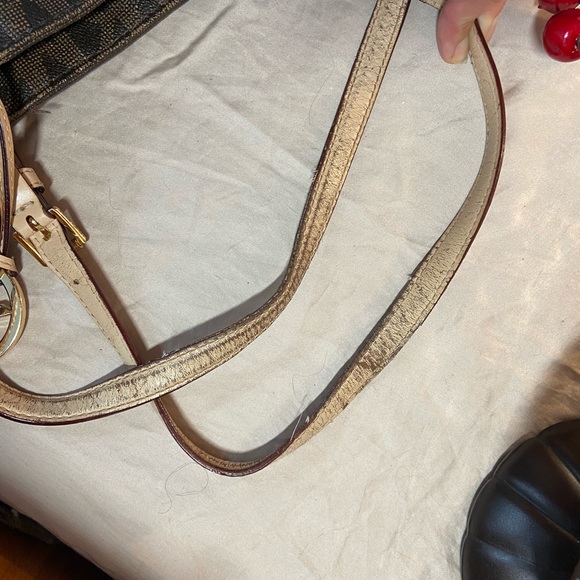 MK brown and black purse. - Picture 3 of 11